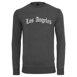 тениска,мъжки,тениски,mister,tee,los,angeles,wording,long,sleeve,t,shirt,charcoal,(grey)