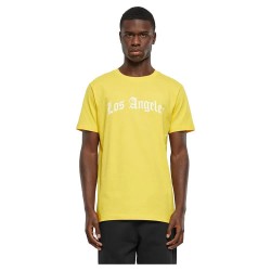тениска,мъжки,тениски,mister,tee,los,angeles,wording,short,sleeve,t,shirt,taxi,yellow,(yellow)