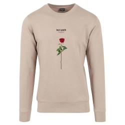 юношеска,тениска,мъжки,пуловери,mister,tee,lost,youth,rose,sweatshirt,beige,(darksand)