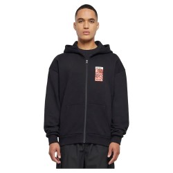 тениска,мъжки,пуловери,mister,tee,puffer,peace,heavy,oversize,full,zip,sweatshirt,black,(black)
