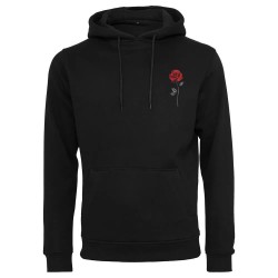 суичър,мъжки,пуловери,mister,tee,wild,rose,hoodie,black