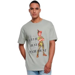 тениска,мъжки,тениски,mister,tee,disney,100,peter,pan,faith,and,trust,oversize,short,sleeve,t,shirt,grey,(soft,salvia)
