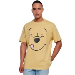тениска,мъжки,тениски,mister,tee,disney,100,winnie,pooh,face,oversize,short,sleeve,t,shirt,yellow,(pale,moss)