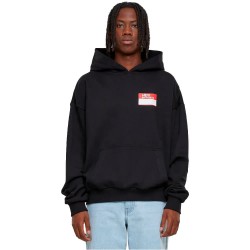 суичър,мъжки,пуловери,mister,tee,hey!,my,name,is,oversize,hoodie,black