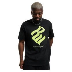 тениска,мъжки,тениски,rocawear,big,logo,short,sleeve,t,shirt,black,lime,(black)