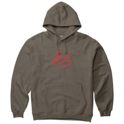 суичър,мъжки,пуловери,es,script,hoodie,green,(olive)