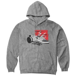 суичър,мъжки,пуловери,es,vx,hoodie,charcoal,heather,(grey)