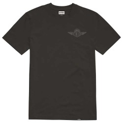 тениска,мъжки,тениски,etnies,wings,short,sleeve,t,shirt,black,(black,charcoal)