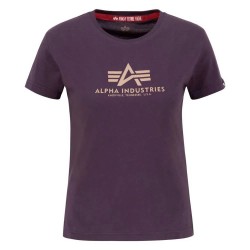 тениска,дамски,тениски,alpha,industries,basic,short,sleeve,t,shirt,plum,(purple)