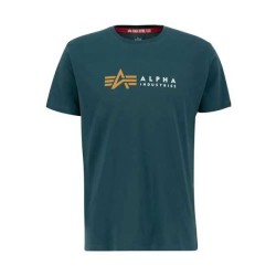 тениска,мъжки,тениски,alpha,industries,label,short,sleeve,t,shirt,force,green,(blue)