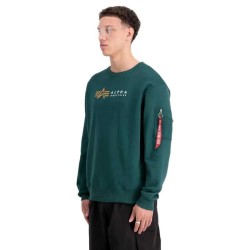 блуза,мъжки,пуловери,alpha,industries,label,sweatshirt,green,(force,green)