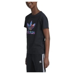 тениска,детски,тениски,adidas,originals,trefoil,graphic,short,sleeve,t,shirt,black,(black)