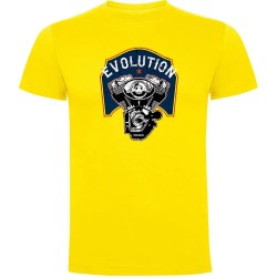 тениска,мъжки,тениски,kruskis,evolution,engine,short,sleeve,t,shirt,yellow
