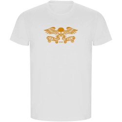 тениска,мъжки,тениски,kruskis,skull,wings,eco,short,sleeve,t,shirt,white