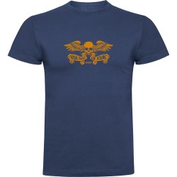 тениска,мъжки,тениски,kruskis,skull,wings,short,sleeve,t,shirt,denim,blue,(blue)