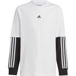 тениска,детски,тениски,adidas,street,jam,2in1,long,sleeve,t,shirt,white,black,(white)