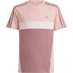 тениска,детски,тениски,adidas,tiberio,3,stripes,colorblock,cotton,short,sleeve,t,shirt,semi,pink,spark,preloved,crimson,sandy,pink,(pink)