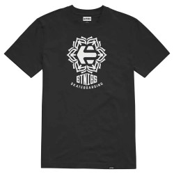 тениска,мъжки,тениски,etnies,snowflake,short,sleeve,t,shirt,black,white,(black)