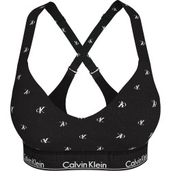 дамско,бельо,дамски,бикини,и,танкини,calvin,klein,lift,bra,black,diamond,logo,print,(black)