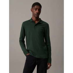 мъжки,блузи,с,яка,calvin,klein,liquid,touch,long,sleeve,polo,green