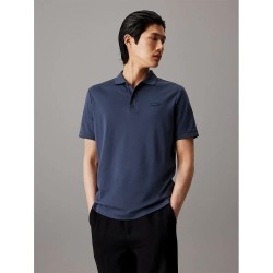 мъжки,блузи,с,яка,calvin,klein,smooth,cotton,slim,short,sleeve,polo,ink,(blue)