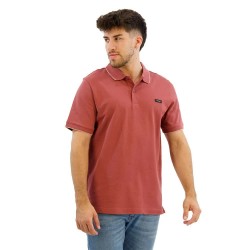 мъжки,блузи,с,яка,calvin,klein,stretch,pique,tipping,short,sleeve,polo,apple,butter,(orange)