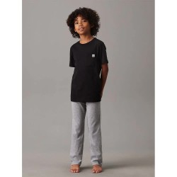 дънки,детски,пижами,calvin,klein,jeans,b70b700500,short,sleeve,pyjama,grey