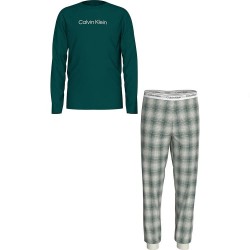 дънки,детски,пижами,calvin,klein,jeans,b70b700503,long,sleeve,pyjama,green