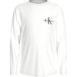 тениска,детски,тениски,calvin,klein,jeans,chest,monologo,long,sleeve,t,shirt,white,(bright,white)