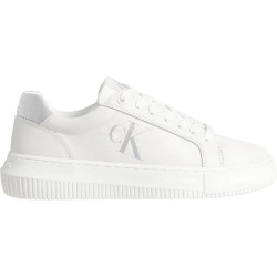 маратонки,дамски,маратонки,calvin,klein,jeans,cupsole,laceup,trainers,white