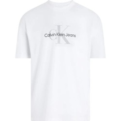 тениска,мъжки,тениски,calvin,klein,jeans,hero,monogram,short,sleeve,t,shirt,white,(brilliant,white)