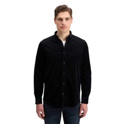 риза,с,дълъг,ръкав,мъжки,ризи,scotch,&,soda,solid,corduroy,long,sleeve,shirt,black