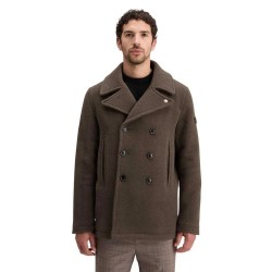 яке,мъжки,якета,scotch,&,soda,wool,blend,peacoat,jacket,brown,(coffee)