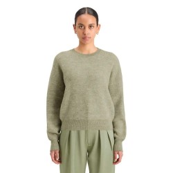блуза,дамски,пуловери,дамски,плетени,дрехи,scotch,&,soda,fuzzy,sweater,green,(washed,sage,melange)