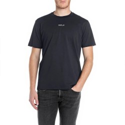 тениска,мъжки,тениски,replay,m3098.000.2660,short,sleeve,t,shirt,night,blue,(black)
