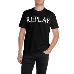 тениска,мъжки,тениски,replay,m3099.000.2660,short,sleeve,t,shirt,black