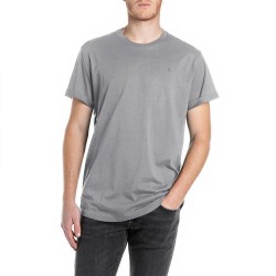 тениска,мъжки,тениски,replay,m6854.000.2660,short,sleeve,t,shirt,grey,(lead,grey)