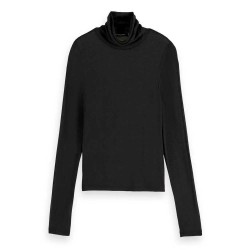 тениска,дамски,тениски,scotch,&,soda,179226,long,sleeve,t,shirt,black