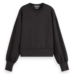 блуза,дамски,блузи,scotch,&,soda,core,modal,sweatshirt,black