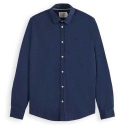 риза,с,дълъг,ръкав,мъжки,ризи,scotch,&,soda,core,long,sleeve,shirt,night,(blue)