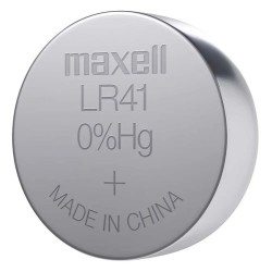 батерии,maxell,lr41m,alkaline,battery,silver,(black)