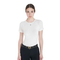 тениска,дамски,тениски,equestro,technical,training,short,sleeve,t,shirt,white