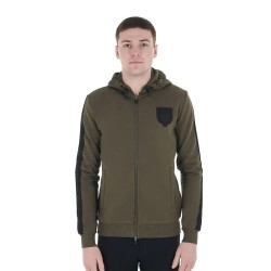 поларена,блуза,мъжки,пуловери,equestro,inside,fleece,full,zip,sweatshirt,green,(ivy,green,(19,0512))