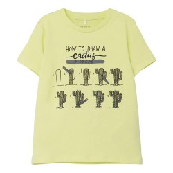 тениска,детски,тениски,name,it,how,short,sleeve,t,shirt,lime,cream,cactus,(yellow)