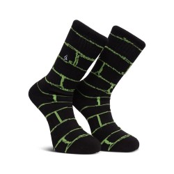чорапи,мъжки,чорапи,volcom,bricker,socks,black,(black)