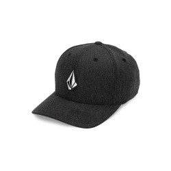 шапка,всички,шапки,volcom,full,stone,hthr,flexfit,cap,charcoal,heather,(black)