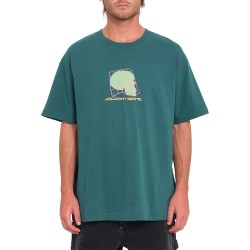 тениска,мъжки,тениски,volcom,mindoor,lse,short,sleeve,t,shirt,evergreen,(green)