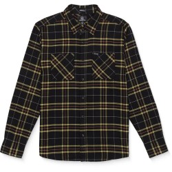 риза,с,дълъг,ръкав,мъжки,ризи,volcom,netastone,long,sleeve,shirt,black