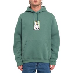 суичър,мъжки,пуловери,volcom,noder,hoodie,green,(sea,green)