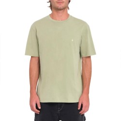 тениска,мъжки,тениски,volcom,solid,stone,emb,short,sleeve,t,shirt,green,tea,(green)